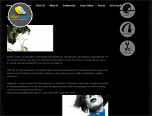 Tablet Screenshot of bluelemonhair.com